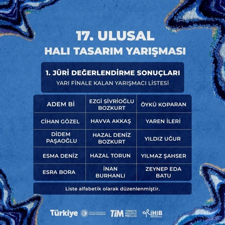Halı Tasarım Yarışması Ön Eleme Duyurusu